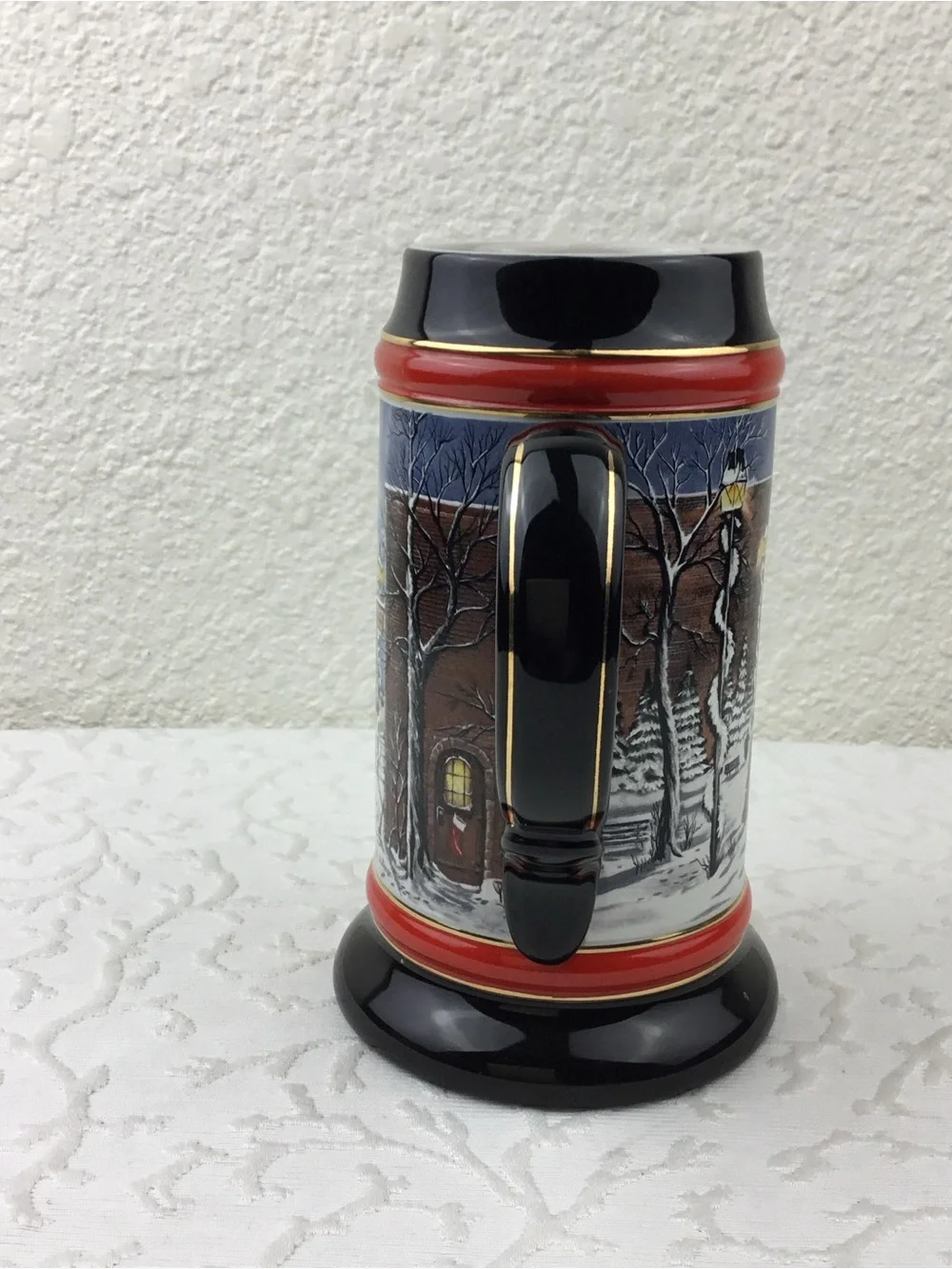 Collector’s Series 1992 Budweiser Mug APerfect Christmas Cup by Susan Sampson.
